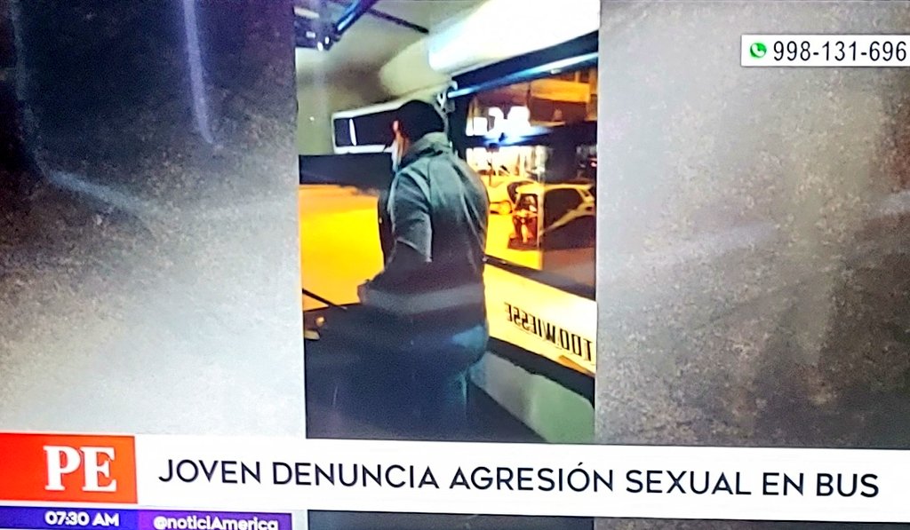 VeroLinaresC's tweet photo. Sujeto se masturba en bus de transporte público y escapa por la ventana. Ocurrió en la 3era zona de Campoy. Víctima fue a comisaría de Zárate en San Juan de Lurigancho a hacer la denuncia y le pidieron pruebas para recibir su denuncia. ¡Qué tipo de pruebas necesitan! @MimpPeru https://t.co/STZJxaNhrd