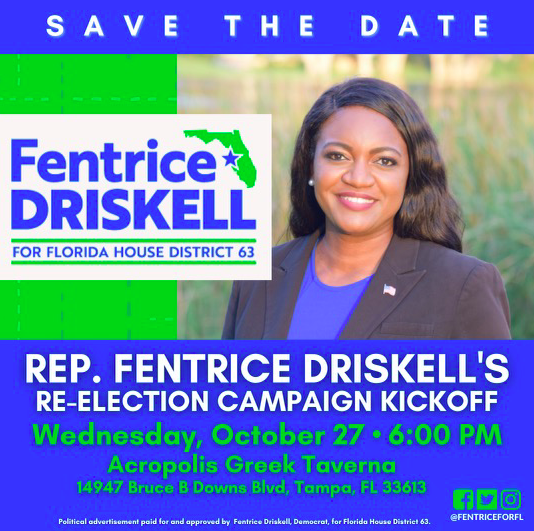 FentriceForFL's tweet photo. It's just another #MotivationalMonday! And #TeamDriskell is motivated to kickoff our re-election campaign on Wednesday and to connect with our community. Join us Wednesday evening for food, fun and of course, Fentrice  ➡️   https://t.co/kGZUZp4bi2 https://t.co/4tQ98vkiRW