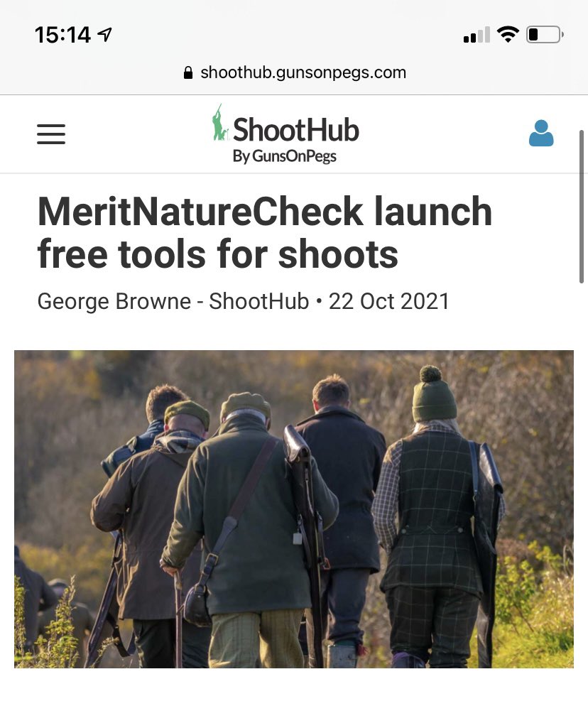 NatureCheckApp's tweet image. Take a read of the shoot hub @GunsOnPegs article! Talking all about our new, free shoot day management “Essential feature”

Go and take a read📖 
shoothub.gunsonpegs.com/articles/shoot… 
#gunsonpegs #shoothub #article #shooting #gamekeeper #shootdays #shootdayadmin #meritnaturecheck