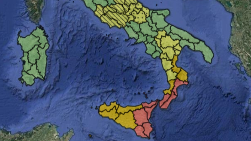 Nuova allerta rossa in Sicilia
Il bollettino della Protezione civile per domani: colpiti versanti nord e orientale
lasiciliaweb.it/2021/10/nuova-…