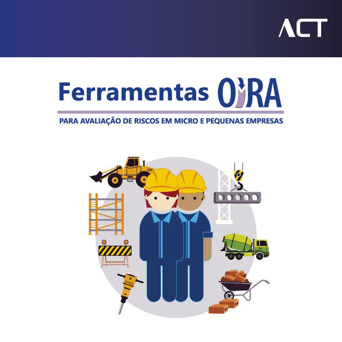 actportugal's tweet image. 🏗️ Ferramentas OiRA: Construção de Edifícios
Esta ferramenta é interativa, gratuita e pode ser utilizada online por todos os profissionais do setor que pretendam avaliar os riscos no seu local de trabalho.👉 bit.ly/3Fxitgx
#ACT #Oira #Construção #AvaliaçãodeRiscos