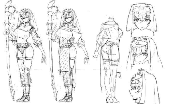 クソザツキャラデザ 