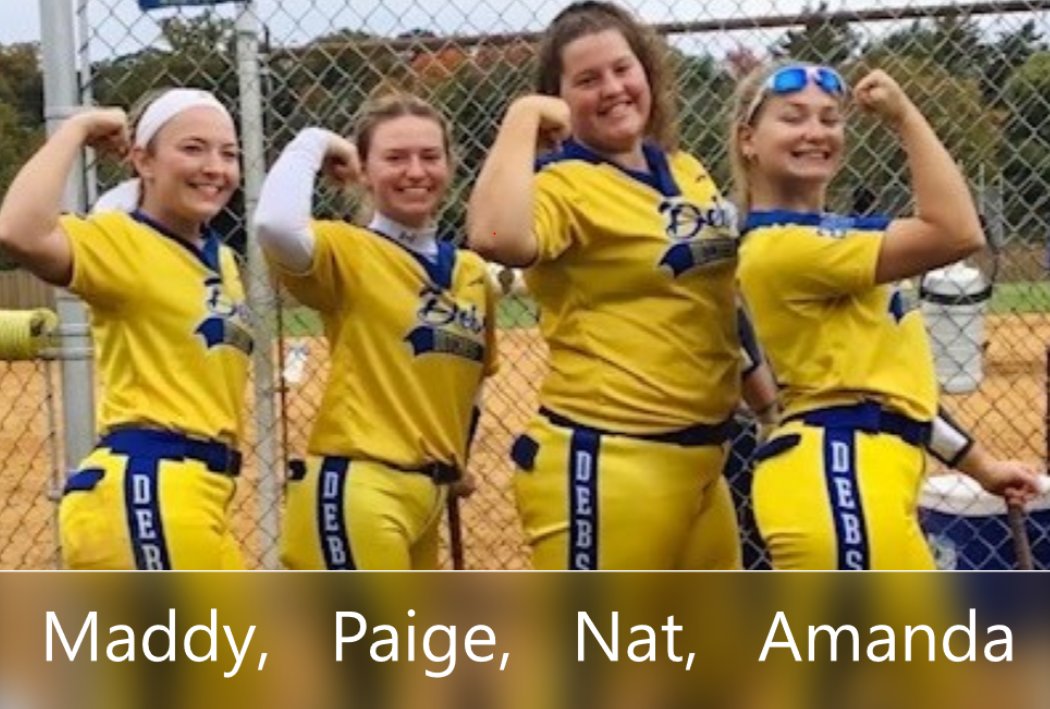DutchessDebs18U's tweet photo. #Bombsquad YES!  5 dingers this weekend by this BOMBSQUAD!  @amandastalker30 @Natalya_knoth @Paigeebelll @MaddyBland25   Amanda, Paige &amp; Nat each had 1 HR while Maddy "Mad Dog" Bland blasted 2!   #hardworkpaysoff 
@DutchessDebs18U @Debs_fastpitch https://t.co/Hxr6JXv0bD