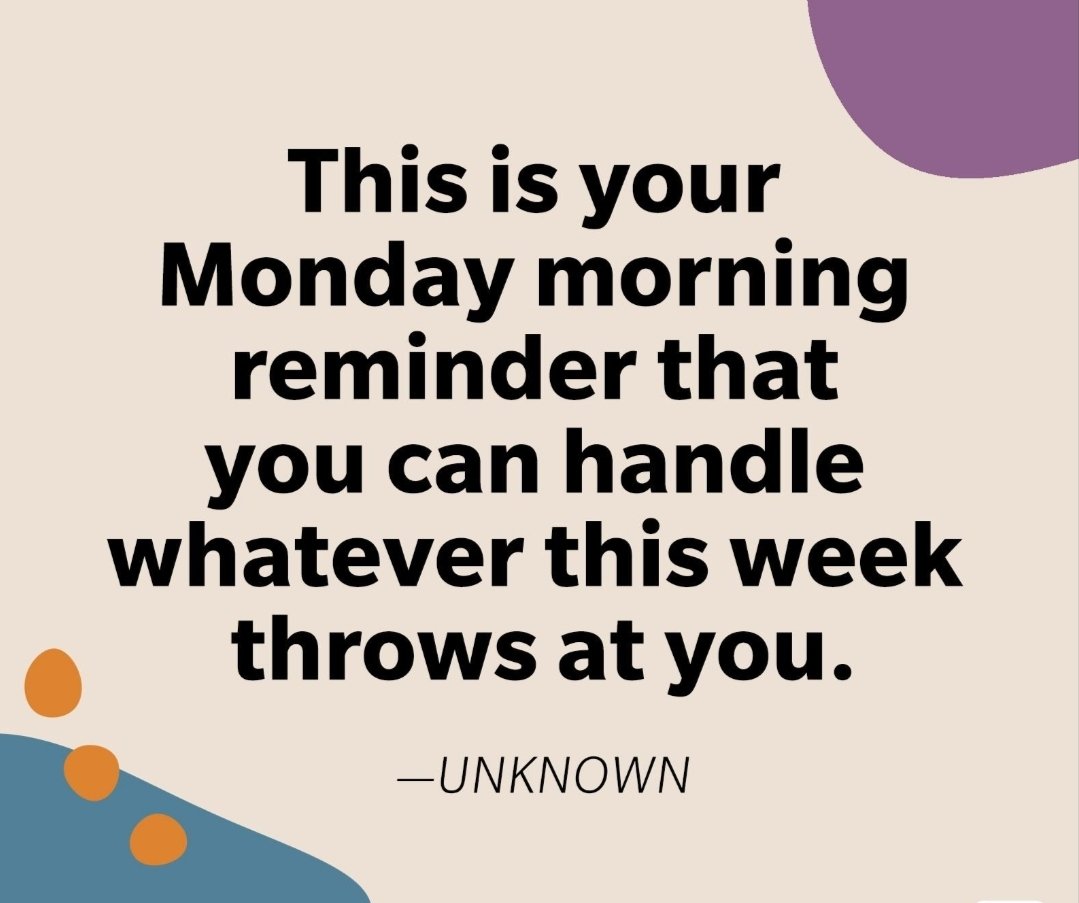RaquelAdames3's tweet photo. Good Morning Beautiful People!!
It's Monday,  grateful for another day!
Rise and Shine! Make it Happen! 

#entrepreneurship #buisnessowner #SupportSmallBusinesses https://t.co/pWkfi3kErh