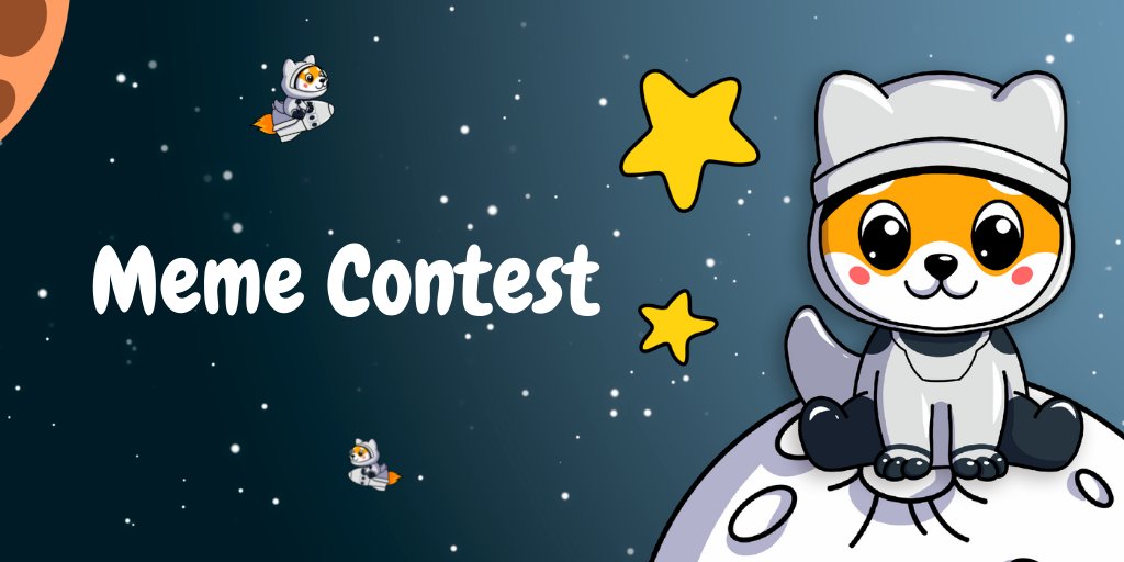 #BabyMoonFloki Meme Contest!

We are holding a Meme COMPETITION. To get involved: reply to this tweet with your best Floki #meme creations!

10 winners will be selected, each of whom will receive a prize of 50 USD #FLOKI. The contest closes on November 1st!

Let's get creative!