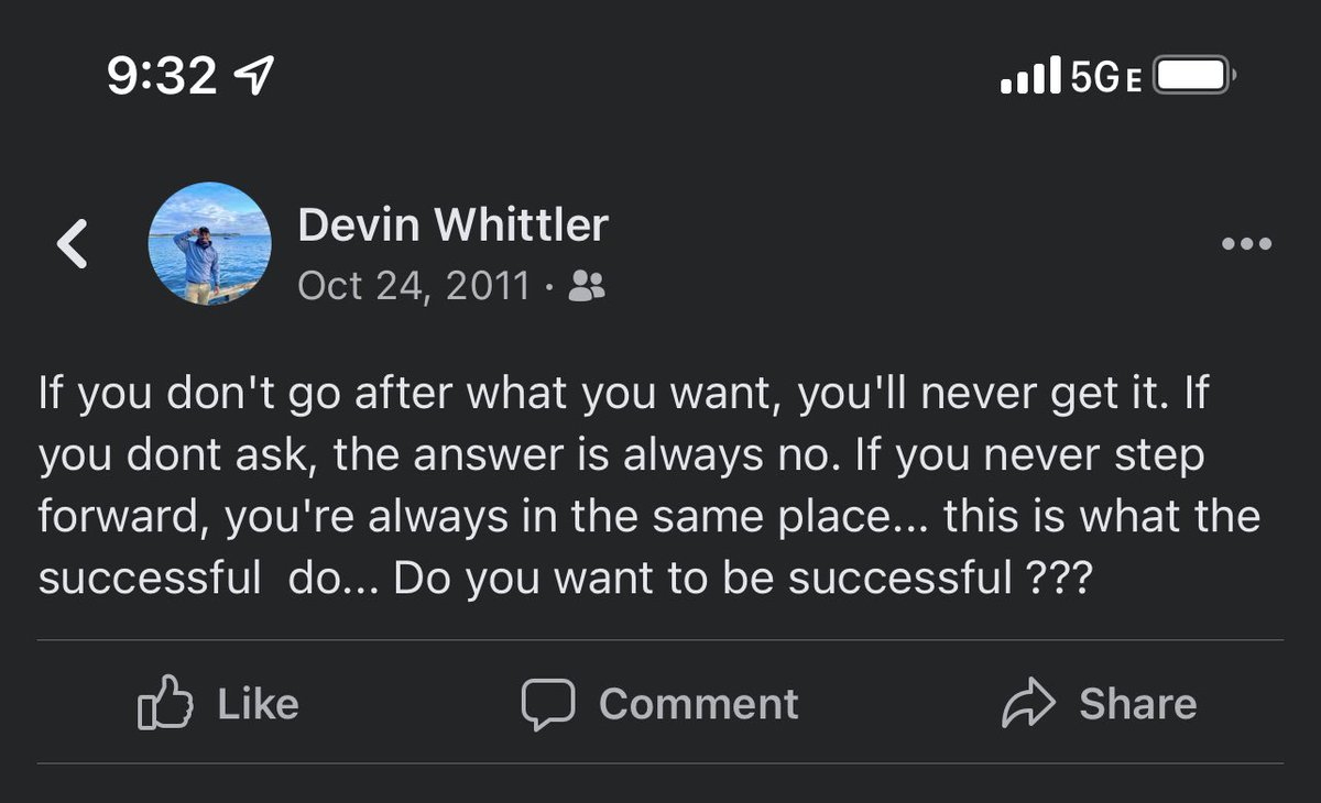 If you don't go after what you want, you'll never get it. If you dont ask, the answer is always no. If you never step forward, you're always in the same place... this is what the successful  do... Do you want to be successful???

#10YearsInTheMaking