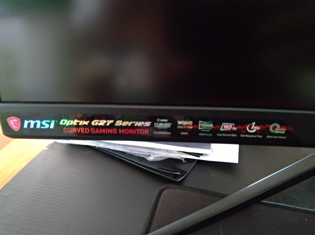 claudimaicon's tweet photo. Monitor Gamer MSI Optix G27CQ4 27"
Excelente produto, superou as expectativas, primeiro monitor com painel VA que possuo e achei excelente. A resolução WQHD (2k) e a frequência de 165 HZ ajuda muito. Esse monitor foi o melhor custo beneficio (Paguei abaixo de R$ 2000). https://t.co/Vmx6ef3soK