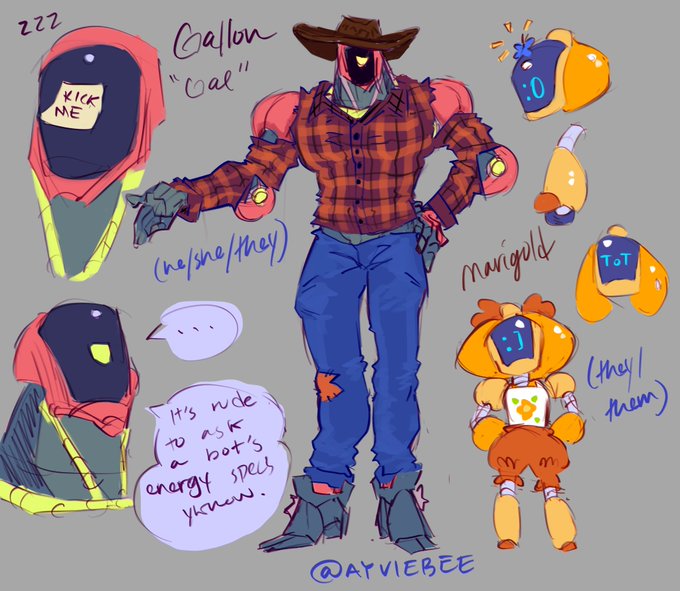 hi new oc alert 

these are some of chimeras neighbors https://t.co/QVKNQ5vHSO 