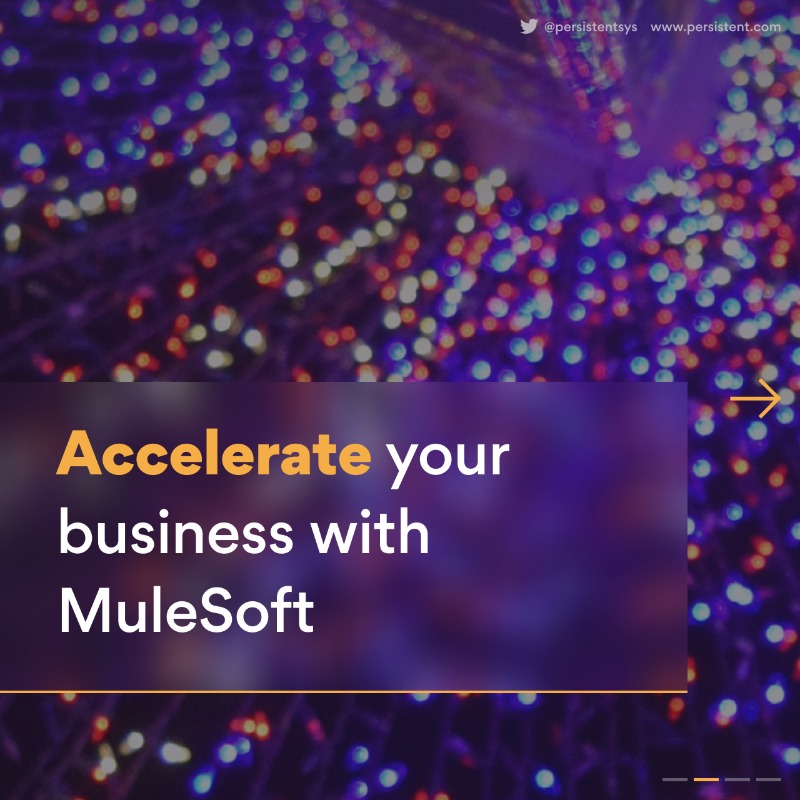 Persistentsys's tweet photo. The upcoming @MuleSoft Summit 2021 DACH is a one-of-a-kind event where attendees will get access to MuleSoft’s vision, product innovations and customer insights. You can also be a part of the community and request a 1:1 exchange with our MuleSoft experts. #MuleSoftSummit