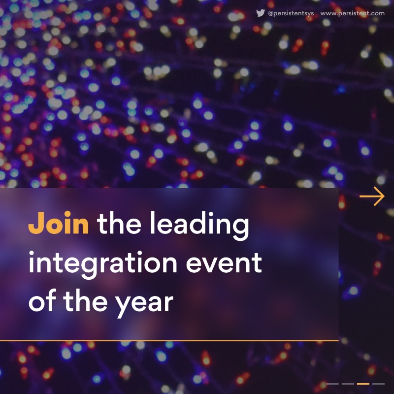 Persistentsys's tweet photo. The upcoming @MuleSoft Summit 2021 DACH is a one-of-a-kind event where attendees will get access to MuleSoft’s vision, product innovations and customer insights. You can also be a part of the community and request a 1:1 exchange with our MuleSoft experts. #MuleSoftSummit