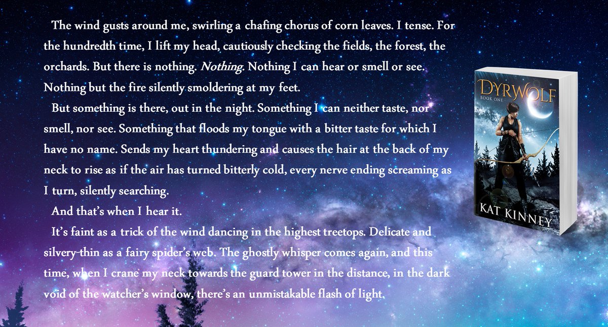 katkinneywrites's tweet photo. #SpookySnippets Day 25: Fire and Day 23: Night Sounds
I've gotten behind on these! This is from DYRWOLF, where Lea as part of the resistance against the wolf oppressors who've taken over a human city, is setting fire to a field.
@rawrbear @cr_gearhart @AuthorKroese https://t.co/tRr4l8JNzL