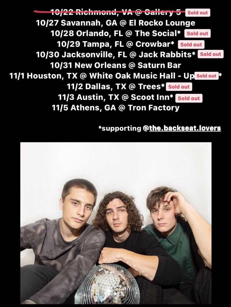 Tour time, see you soon ❤️‍🔥
