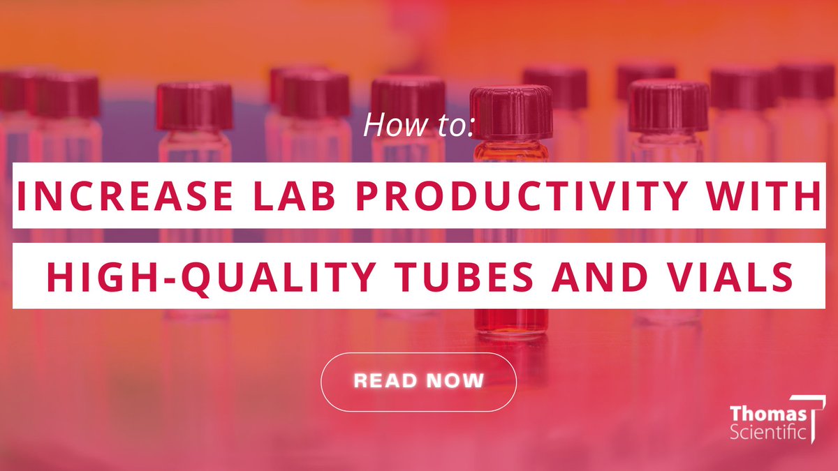 ThomasSci's tweet photo. Caplugs Evergreen’s high-quality single-use tubes and vials include standard features that can offer enhanced resiliency and increased productivity by helping to eliminate common errors.
https://t.co/fkHEl7KRtd
#labsupplies #labneeds #laboratoryneeds #labororityneeds #labvials https://t.co/4TsW3PsoNa