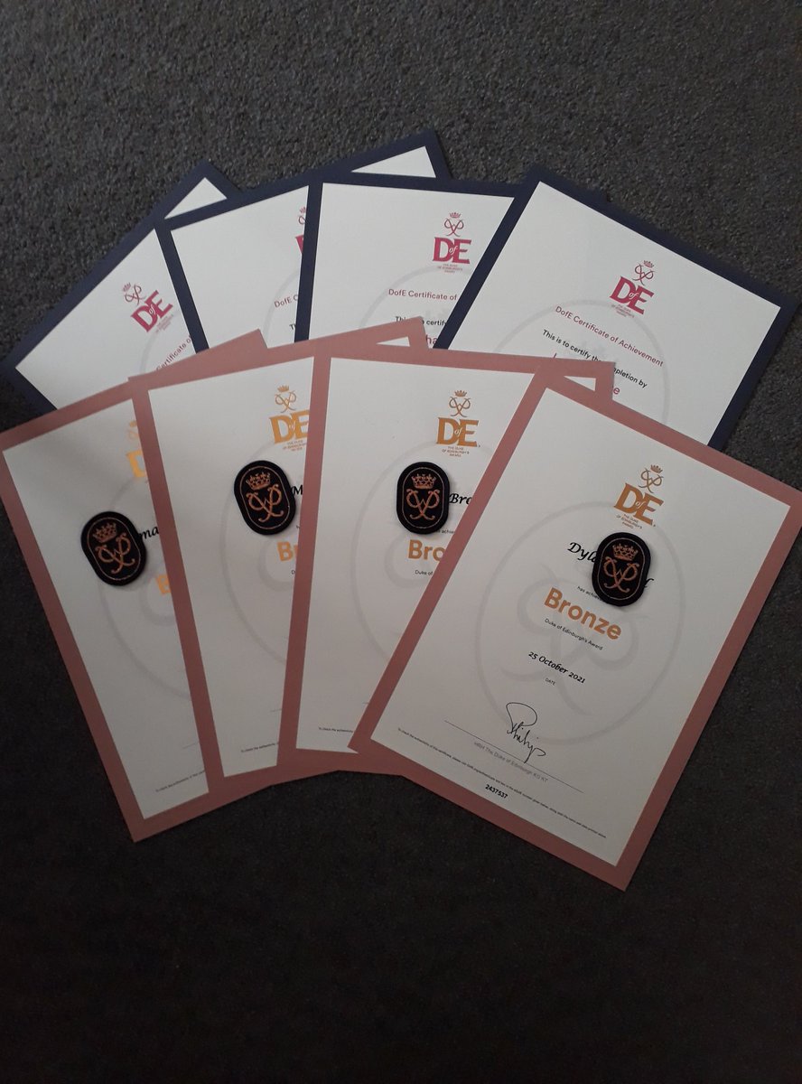 Nice to be sending a number of <a href="/dofe/">The Duke of Edinburgh’s Award</a> certificates to members of @wmwaco 
Congratulations to all <a href="/1119ATC/">1119 Shrewsbury ATC</a> <a href="/2497Sqn/">We've moved to @CosfordCadets</a> <a href="/28sqn/">Shawbury Air Cadets</a> <a href="/aircadets/">RAF Air Cadets</a>