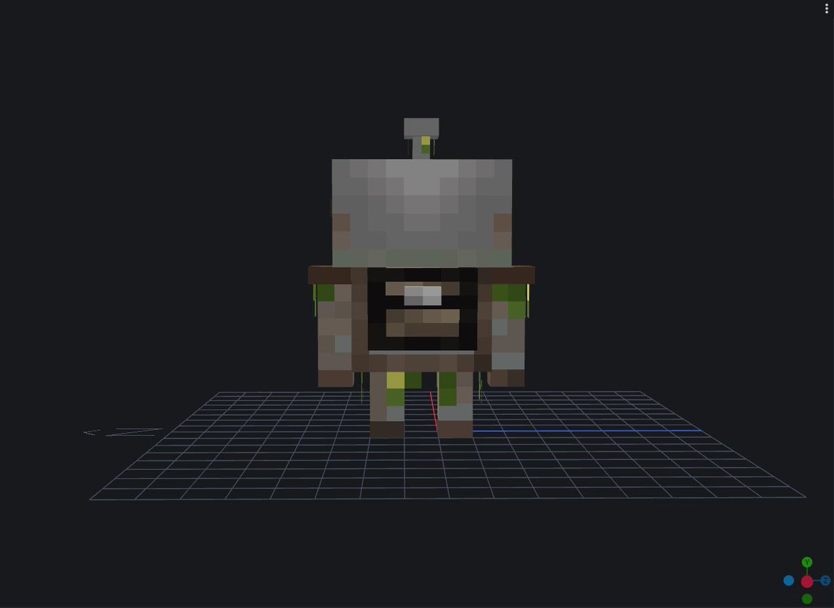 Pocketkoi1's tweet photo. Mini Iron Golem
"Rust"
Rust is a powerful mob youll have access to 24 additional inventory spaces.
This mob moves slow.
Feed it iron ingots!
Much like the Wolf, Rust will attack any player who attacks you.
Right click its antenna to stop it from attacking.
#Minecraft #Mod #Art https://t.co/ElClT0yLQH