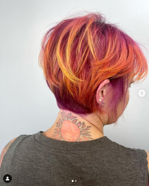 MyRockItStudio's tweet photo. Fall tones are my fav! 🍁🍁 I finally got to try out @megix10 power shades and OMG!! 😻
I really wanted to make this vivid “fallish” w muted tones. Mixing the opposing color on the color wheel will mute the color out. Swatch it out and check it out!!
@olaplex used in all colors https://t.co/an7gxdPjVi