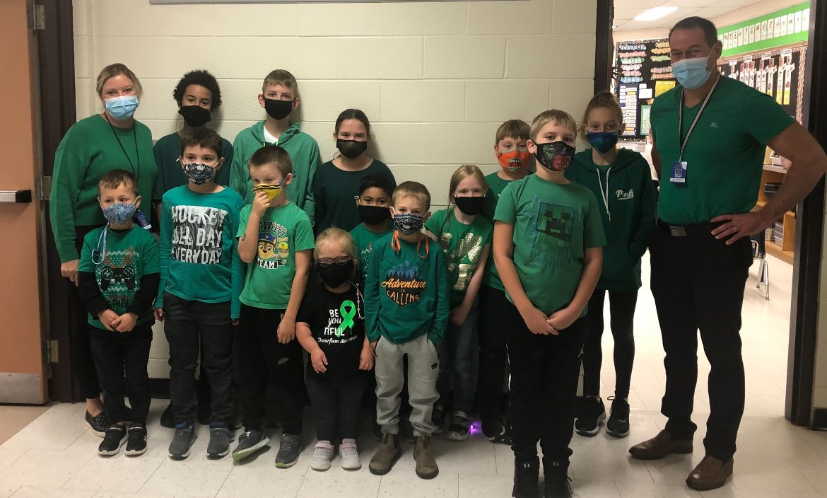 Today is “Dwarfism Awareness Day” and as a school are wearing green to recognize this day and celebrate Emery, a student at St. Teresa with Dwarfism. We have been learning about Dwarfism as a school because with understanding comes acceptance! #dwarfismawareness