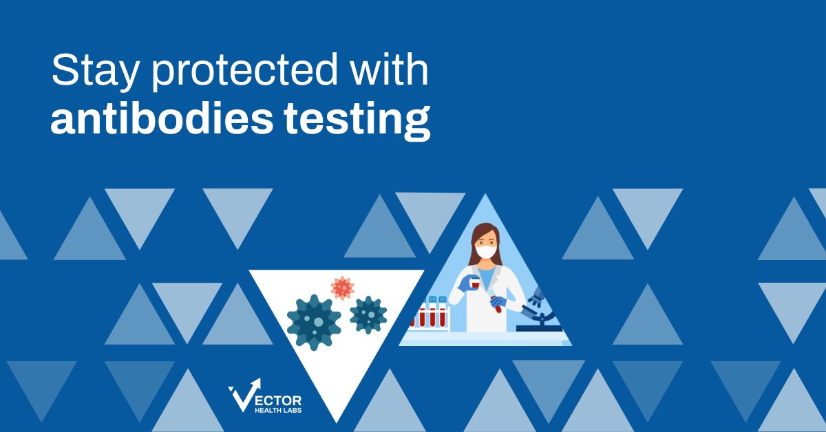 VectorHealthlab's tweet image. Did you know? #AntibodiesTesting determines whether you have had #COVID19 in the past, or if your immune system has successfully produced antibodies against #COVID19. Learn more: vectorhealth.ca/antibodies-tes…