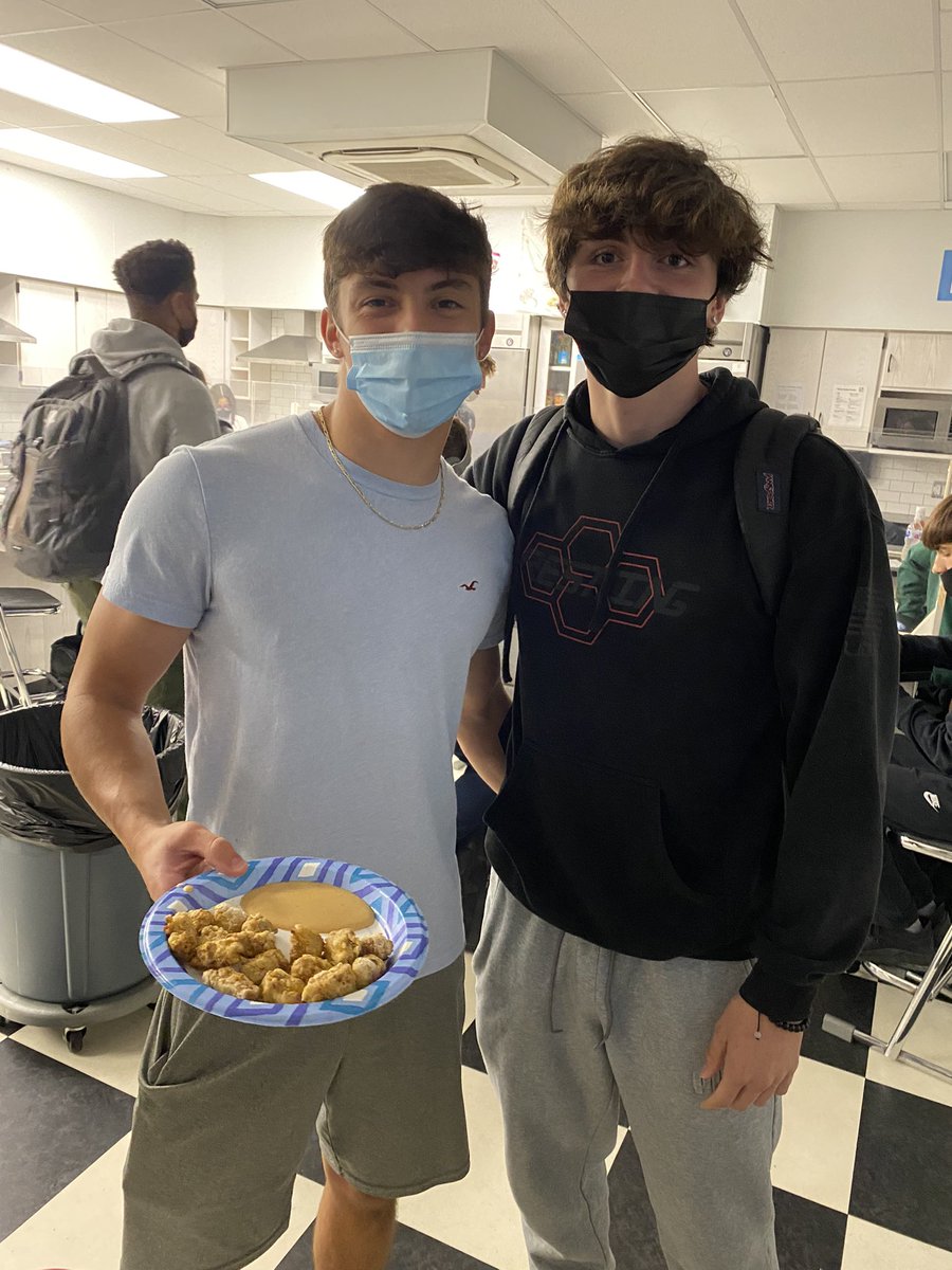 Healthier version of Chick-fil-A nuggets for our nutrition unit using the air fryer!