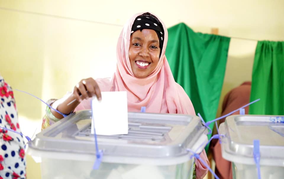 PECPuntland's tweet photo. Voting🗳️is still underway in the coastal district of #Eyl.

The clock is ticking⏰.

#PLGE #PuntlandElections #1P1V https://t.co/SVgE20IL90
