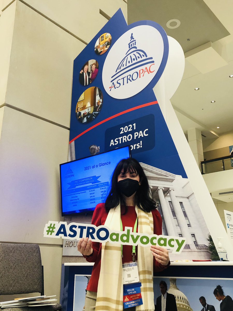 Stop by at 10 AM to meet @ASTRO_org Government Relations leaders @TNradonc and @gbajajmd at the #ASTROPAC booth at #ASTRO21. Learn about #radonc #astroadvocacy!