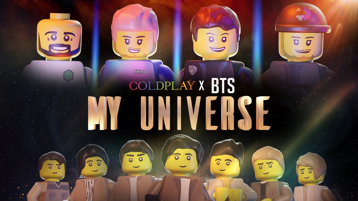 T-minus 1 hour💙 / Youtube Premiere / 5 pm Uk / Coldplay X BTS - My Universe (Lego Video) Fan-Made youtube.com/watch?v=JJ2c0v… @coldplay @BTS_twt #MyUniverseLego #ColdplayXBTS