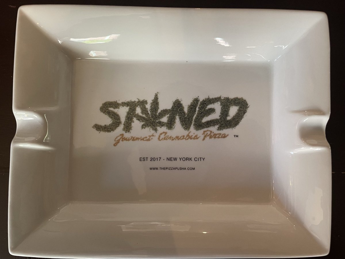realpizzapusha's tweet image. Glass ashtrays are available for delivery &amp;amp; pickup #pizzapusha #stonedpizza