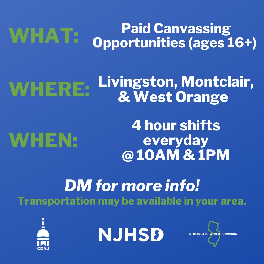 youthformurphy's tweet photo. PAID CANVASSING OPPORTUNITIES!! Sign up ASAP #murphy21 https://t.co/keuHjZYi1j