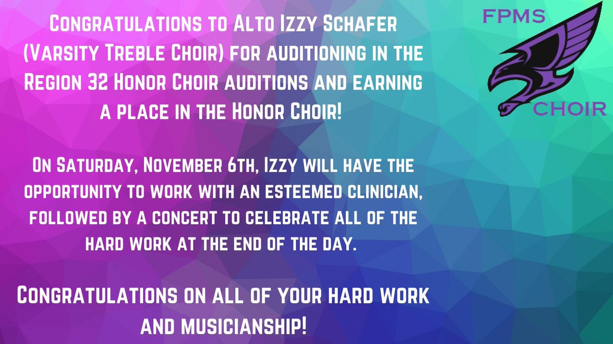 FPMS Choir tweet media