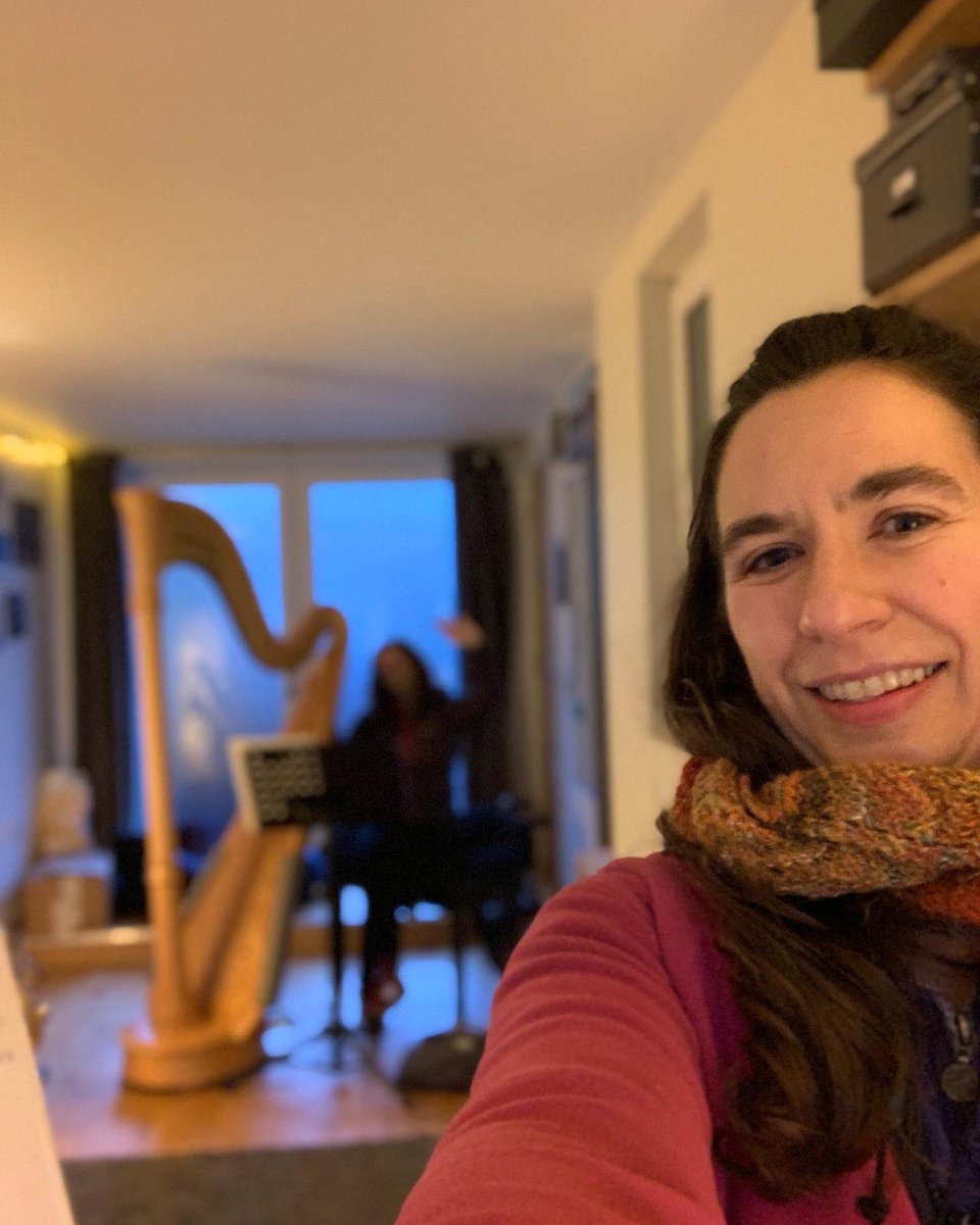 BabaYagaduo's tweet photo. Great rehearsal today for our recitals this week for @concertscrieff and @LingowArtsGuild  #livemusic @GwenMairi and @karen_dufour https://t.co/jyl3n49Ihd