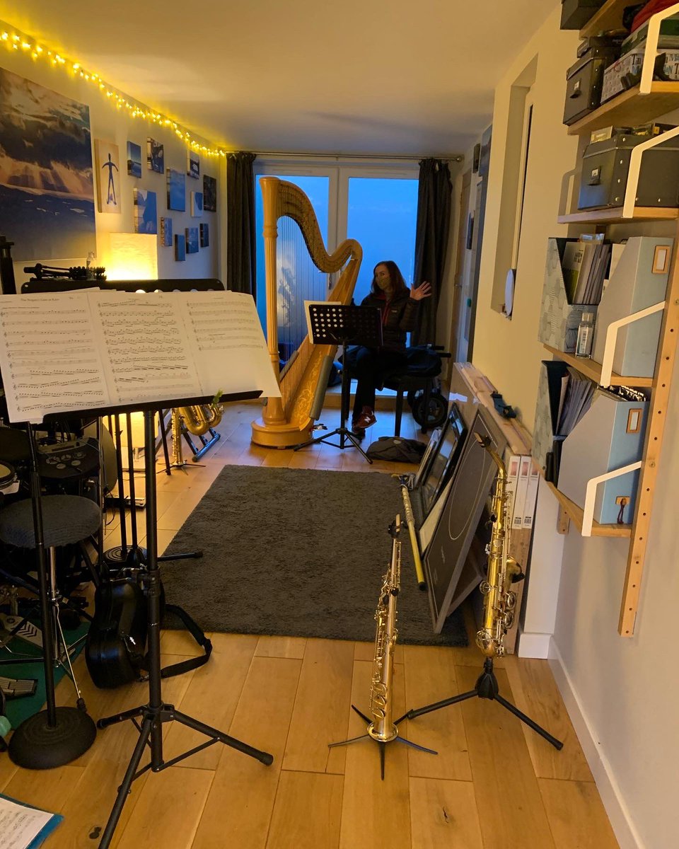 BabaYagaduo's tweet photo. Great rehearsal today for our recitals this week for @concertscrieff and @LingowArtsGuild  #livemusic @GwenMairi and @karen_dufour https://t.co/jyl3n49Ihd