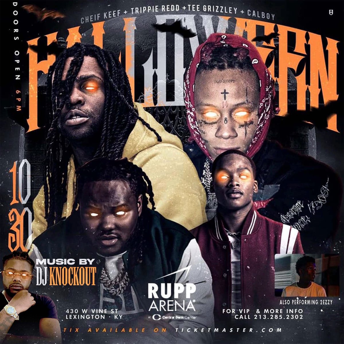 WeGrind2Shine's tweet photo. This Saturday in Lexington, Ky | @trippieredd @ChiefKeef @TeeGrizzley @147Calboy @IamDjKnockOut 🔥 https://t.co/W2IQqOoBkE