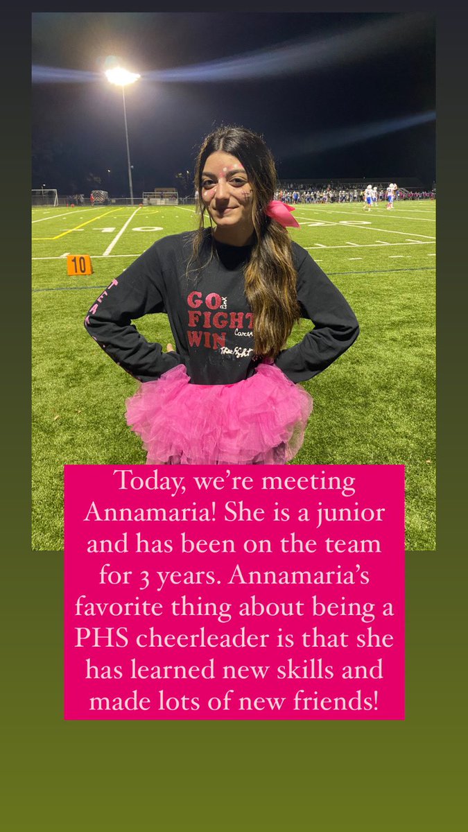 Say hello to Annamaria! We hope you have an incredible season!