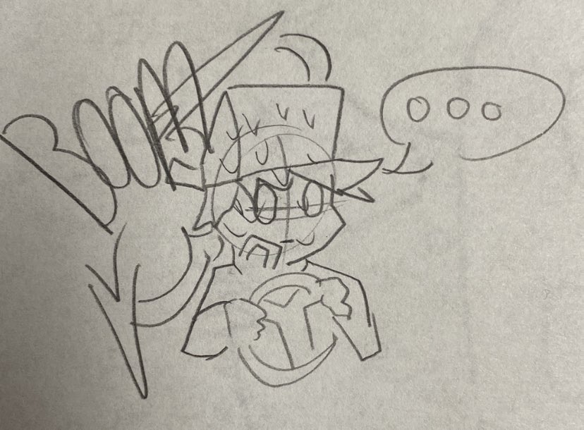 demonbait_cold's tweet image. Lmao cute doodles of @fnfarmageddon @FnfSprayPaint @FNFracing @vsFantasyMod just for fun :D might make more of other mods