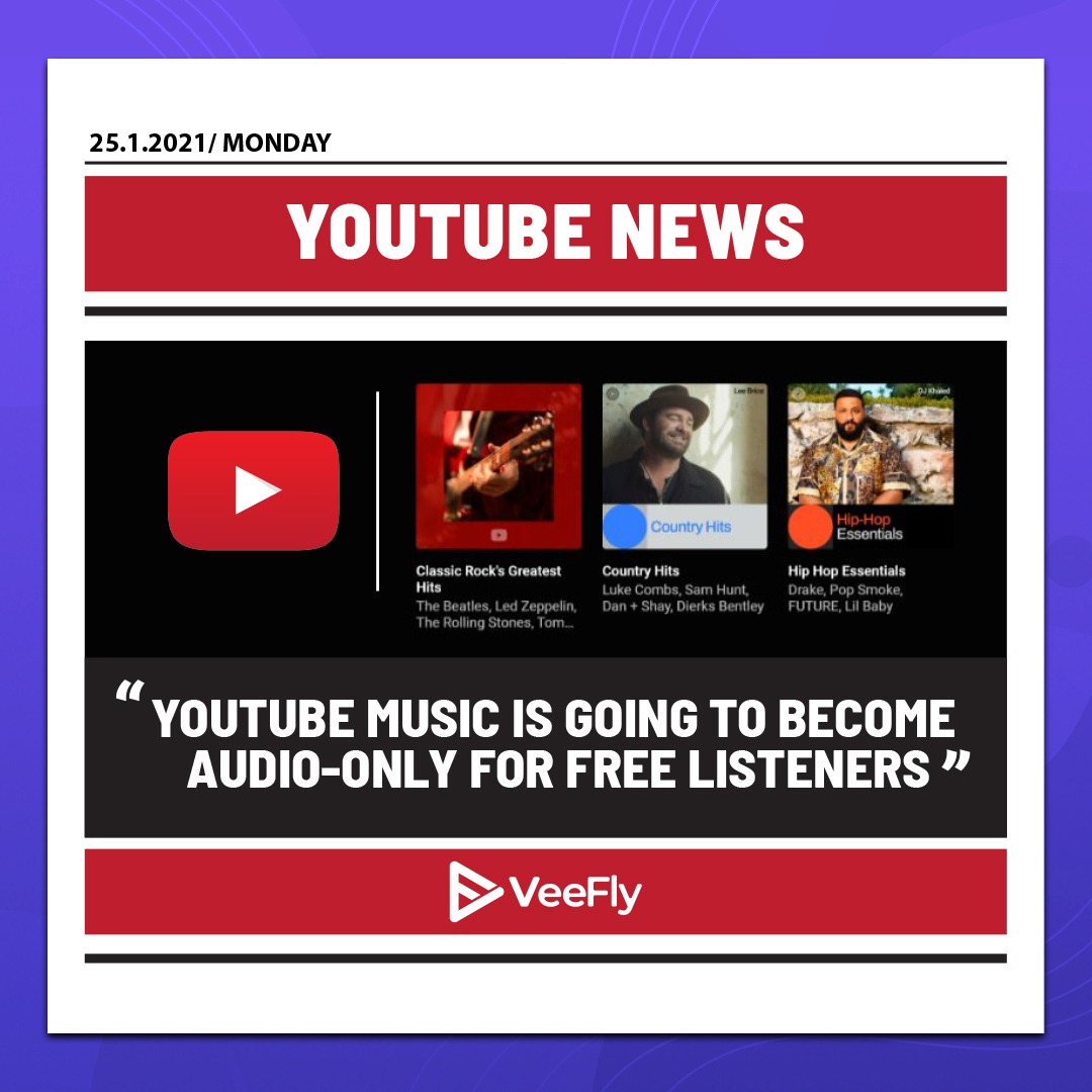 veefly_'s tweet photo. Yes, you guys read that right.
YouTube Music will soon become exclusive to YouTube Premium or YouTube Music Premium subscribers.

What is your take on it?
.
.
#YouTube #youtubenews #LatestNews #YouTubeMusic #music #youtubeviewers #viewers #NEWS #audio #Subscribe #veefly https://t.co/5nJPeyuiAY