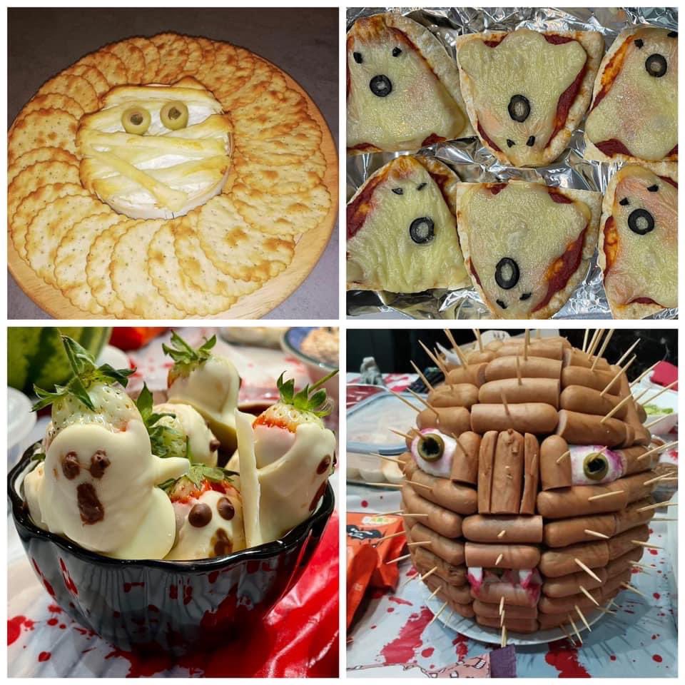 SoShieldsWI's tweet photo. Our Wine club Creepy Cocktail night 🎃  was a real treat after having to hold our Hallow-Wine event last year on Zoom. Everyone brought a Halloween cocktail to make with spooky themed snacks too! #wilifemagazine #womensinstitutes #mywi #southshields #soswi https://t.co/2Al438uPJC