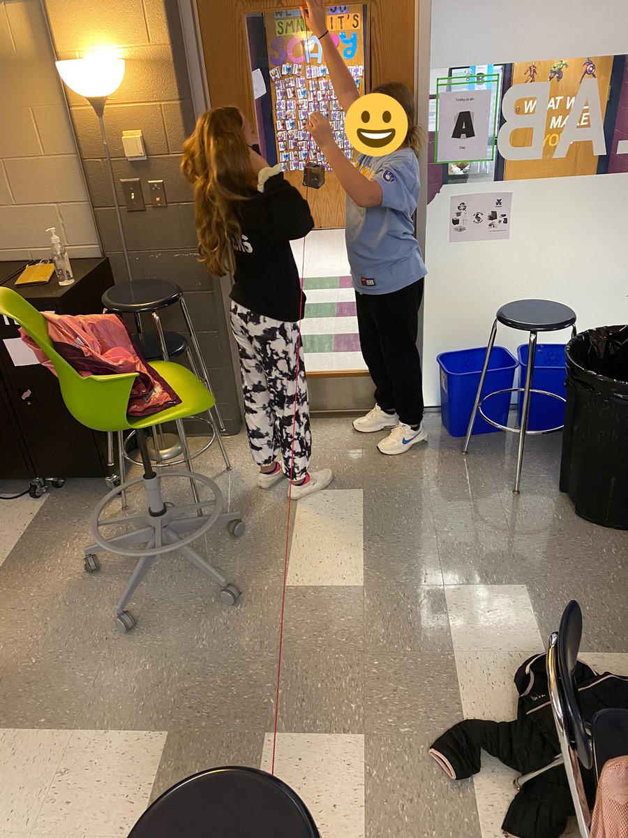 scullotta22's tweet photo. Purposeful Chaos is my favorite kind of day in the STEM lab. 6th graders building zombie escape structures with criteria and constraints. #bhmsSTEM #bhwarriorpride #llawarrior #zombies #designcycle https://t.co/lQewNgxOb3