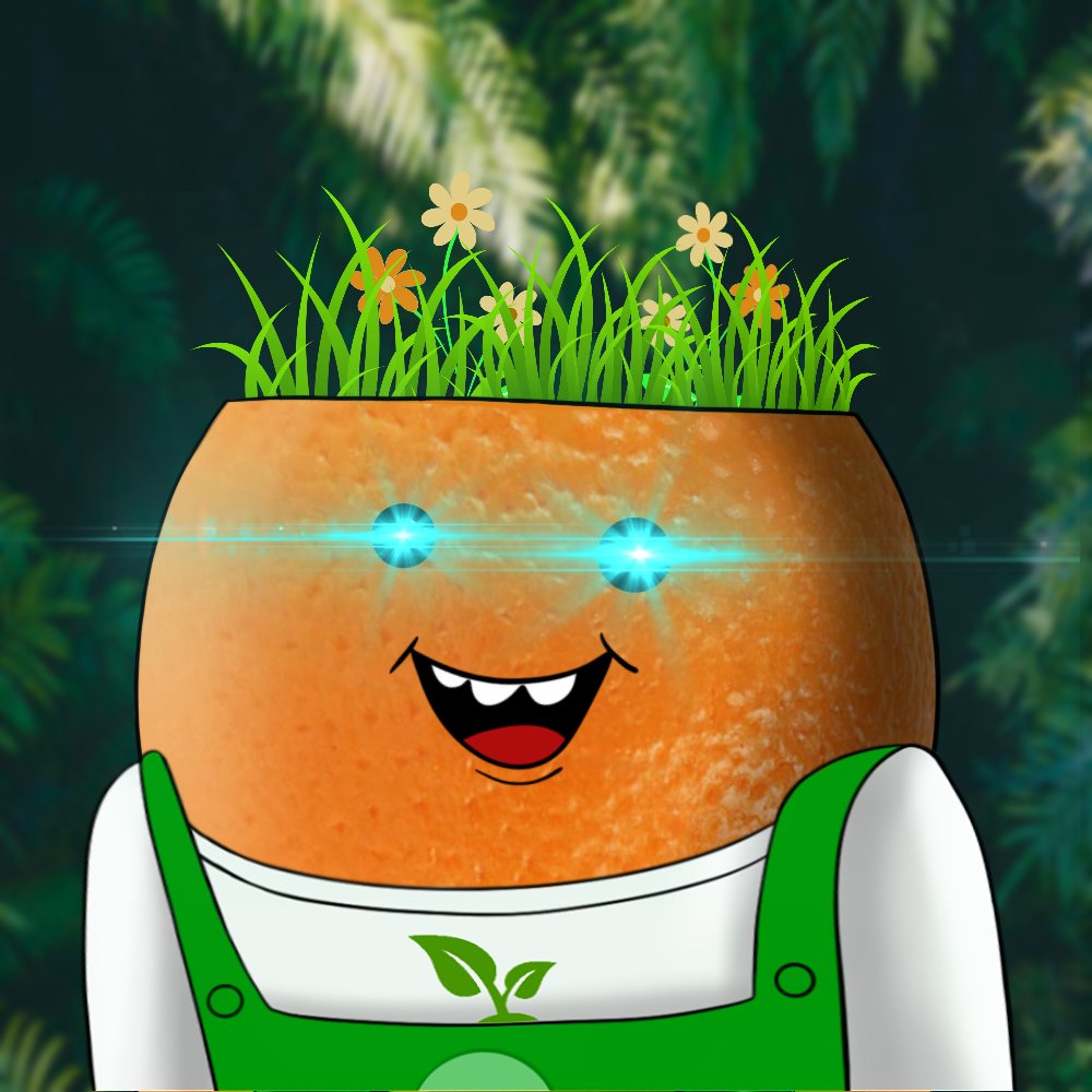 Gm. Orange ya glad Monday comes only once every week!

#NFTart #MondayMood #NFTs