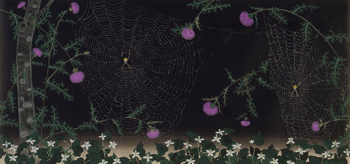 小茂田 青樹　おもだ せいじゅ　Omoda Seiju　1891–1933

虫魚画巻《夜露　よつゆ》第2図

1931（昭和6）年
東京国立近代美術館