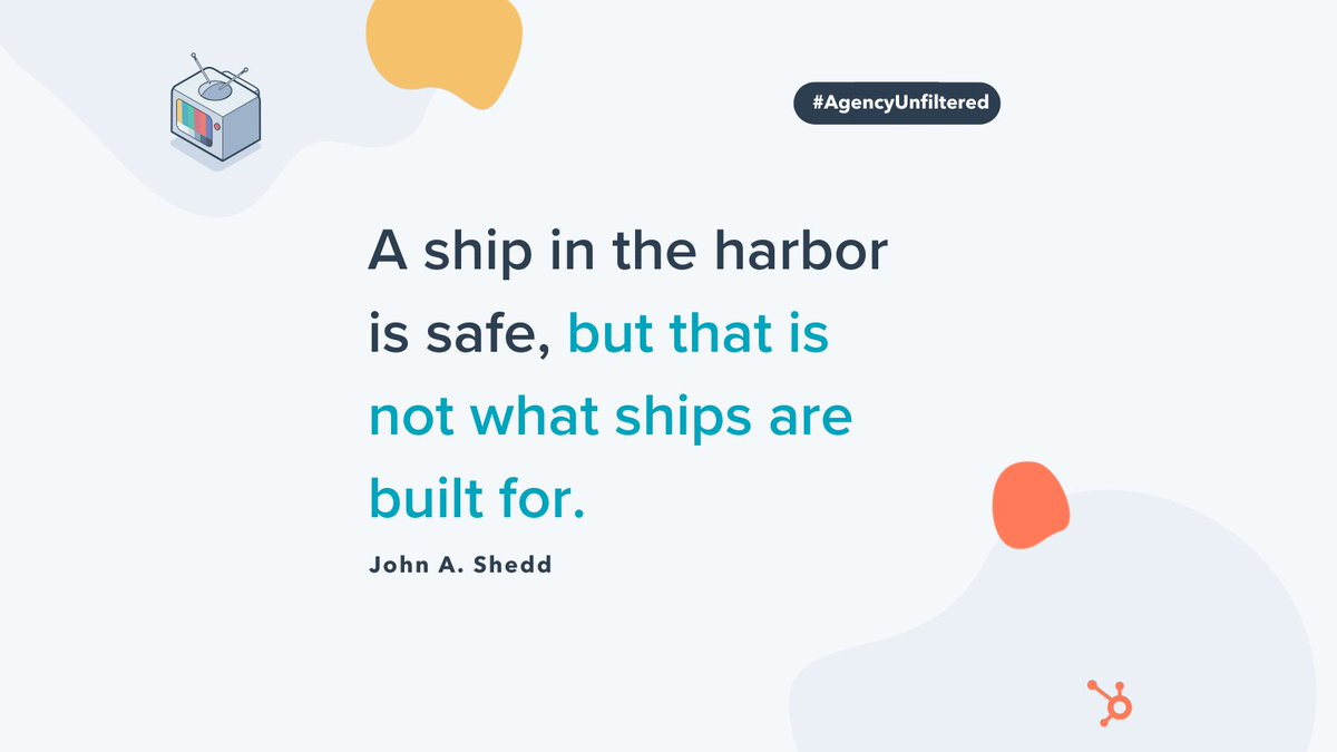 This quote is a great reminder to step out of your comfort zone because that is the best way to improve yourself or your business.
#agencyunfiltered #podcast #marketing #hubspot