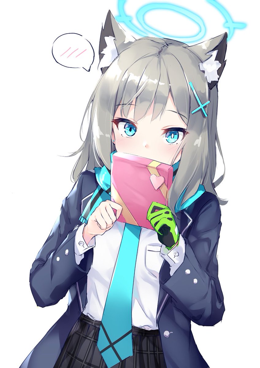 バレンタインのシロコだった(:3[ ]もう8か月も前なのか… 
#今年も残りわずかなので今年一番伸びた絵を貼る見た絵描きさんも強制でやる 