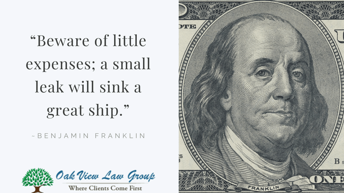 lyle_solomon's tweet photo. So many of my clients have come to me, not from one large bill, but several small ones. Buying clothes can bankrupt someone just as surely as cancer!
#MoneyManagementTips #AvoidBankruptcy https://t.co/Y9kOPMwwHk