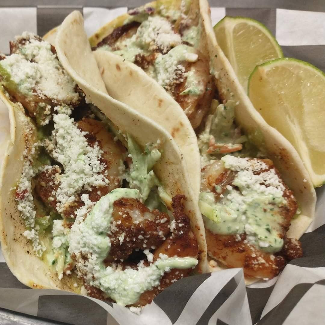 Stuffed_Grills's tweet photo. We are continuing with the Spicy Shrimp Tacos special this week.
Salad of the day: Greek Pasta Salad
Desserts:  Almond Joy Cheesecake, Twix Cheesecake, Plain cheesecake, Big Cookies.

#GetSomeStuffed #supportlocal #cheesecake #homemadedesserts #whatsfordessert #whatsforlunch https://t.co/2zYlTtHu2q
