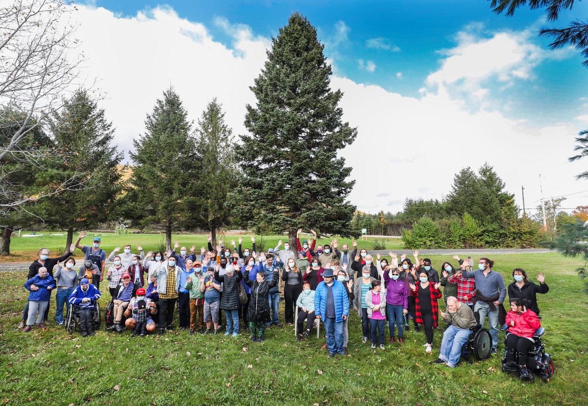 larchecb's tweet image. EXCITING NEWS!! 
L’Arche Cape Breton donates The Tree for Boston!