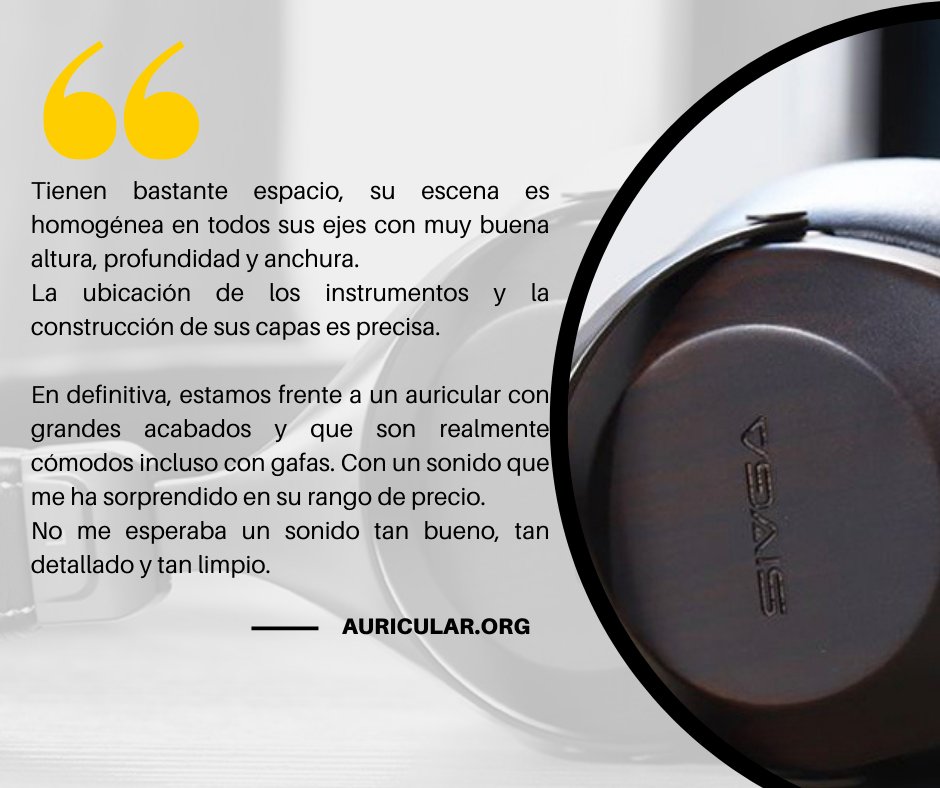 Headphoniaks's tweet photo. Os compartimos la videoreview del nuevo auricular de Sivga, el Robin SV021 por Vertex de @auricularorg  https://t.co/GHNDAaAZbR

🛒 Sivga Robin SV021 https://t.co/JfWVfMYz5K

✅ Envio 24h 📞 Atención al cliente personalizada. https://t.co/NGGkxgVoTg