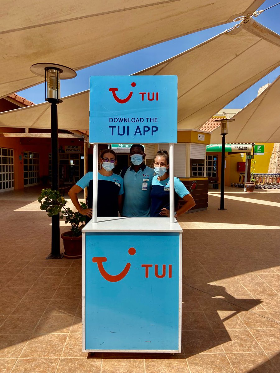 TUIGroup's tweet photo. ✈️🇨🇻🇬🇧🎉 Another amazing moment of #Restart21: Last weekend, the first flight from UK arrived in #CapeVerde, Boa Vista, since 23.03.2020.
#WelcomeBack #LiveHappy @TUIUKPR @TUIUK @TUIUK_Placement https://t.co/7DORzVE5gN