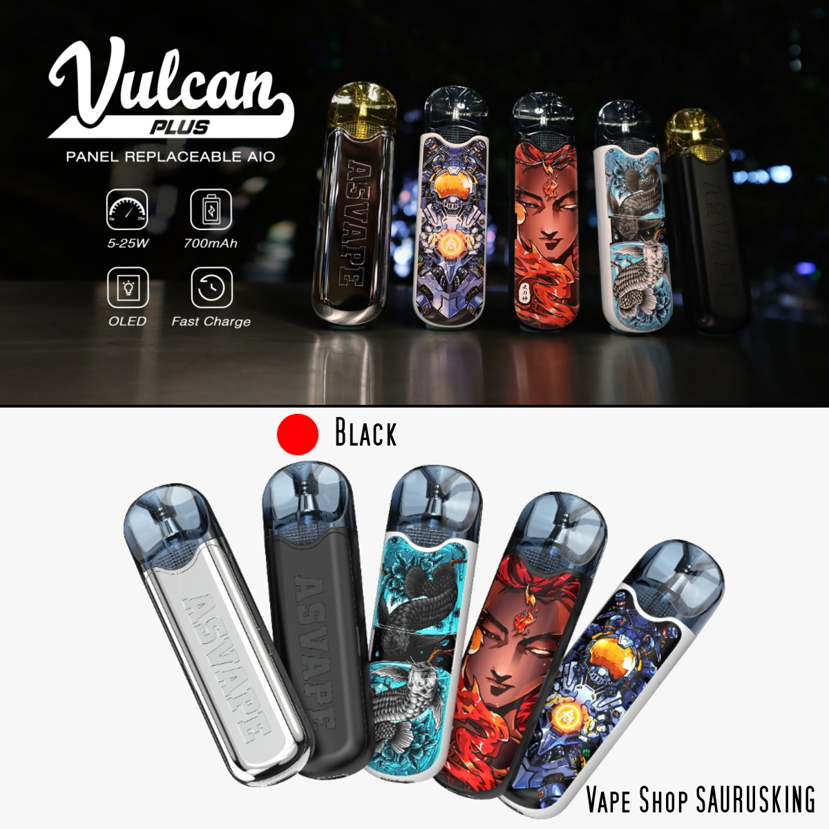 Saurusking1's tweet photo. 入荷！（してたｗ）
この荷物なんだろ？って開けてみたら
Asvape Vulcan Plus だったという・・・
前作よりさらにパワーアップして新登場！

https://t.co/pS64rMChbW https://t.co/njjljx8LJU