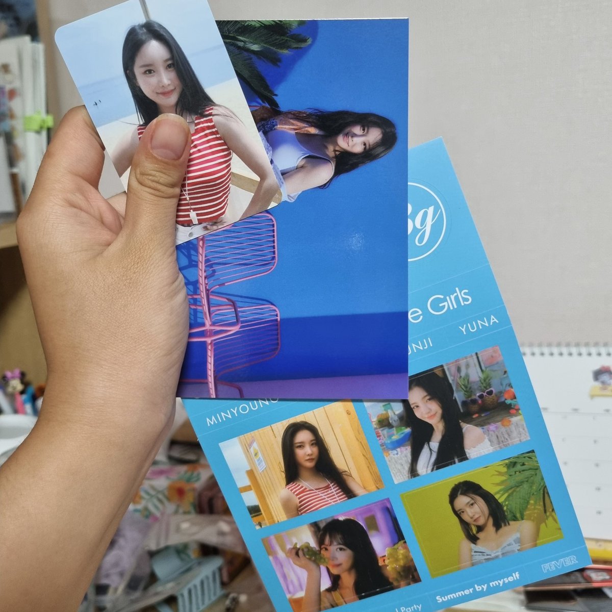 hae_ppy_'s tweet photo. **브레이브걸스 쁘걸 포카 앨범 양도

앨범은 비닐만 뜯었고, 포카와 구성품 전부 있습니다. 구달 포카(민영 유나)도 포함해서 gs25반택포 0.6입니다! 트윗이나 뎀주세요~

#검색어
브레이브걸스 브브걸 쁘걸
민영 유정 은지 유나 썸머퀸 치맛바람 스파오 구달 펩시 포토카드 포카 미공포 판매 https://t.co/GzXGkkehtr