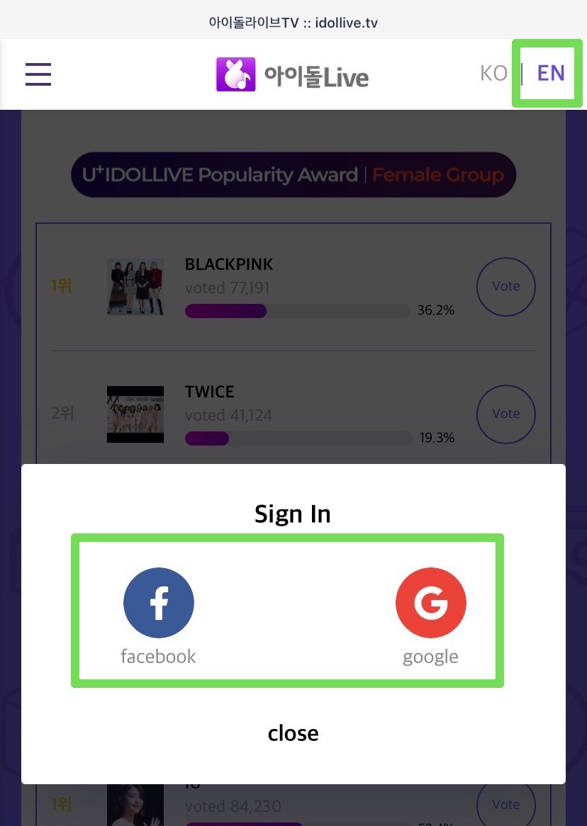 (REST)BLACKPINKTeamVote💜 tweet media