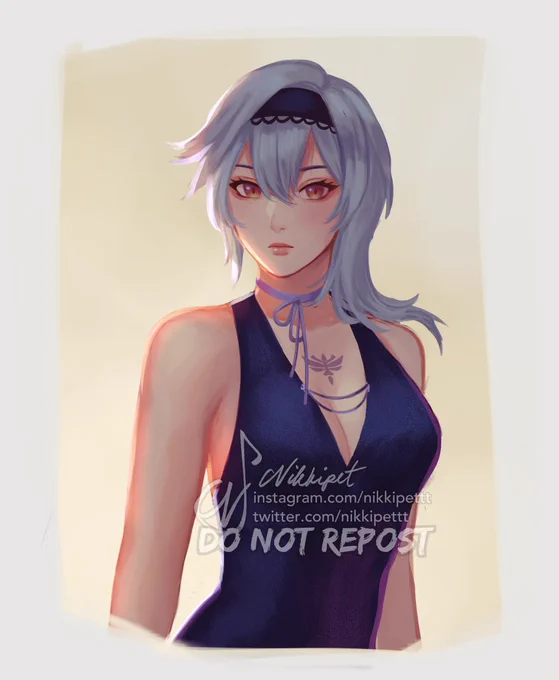 Happy Birthday Miss Eula 💙

#GenshinImpact #原神 #EulaLawrence #エウルア誕生祭2021 
